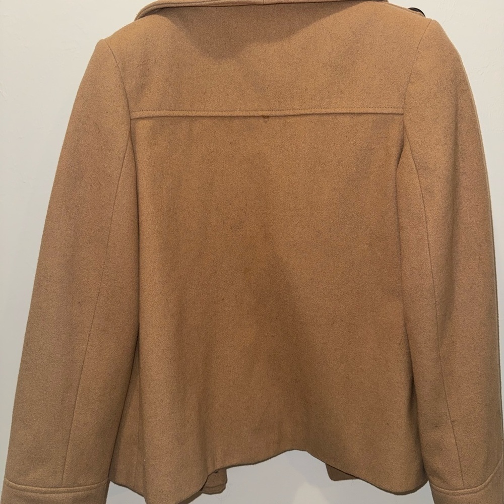Merona Women's Camel Peacoat M - Picture 2 of 5